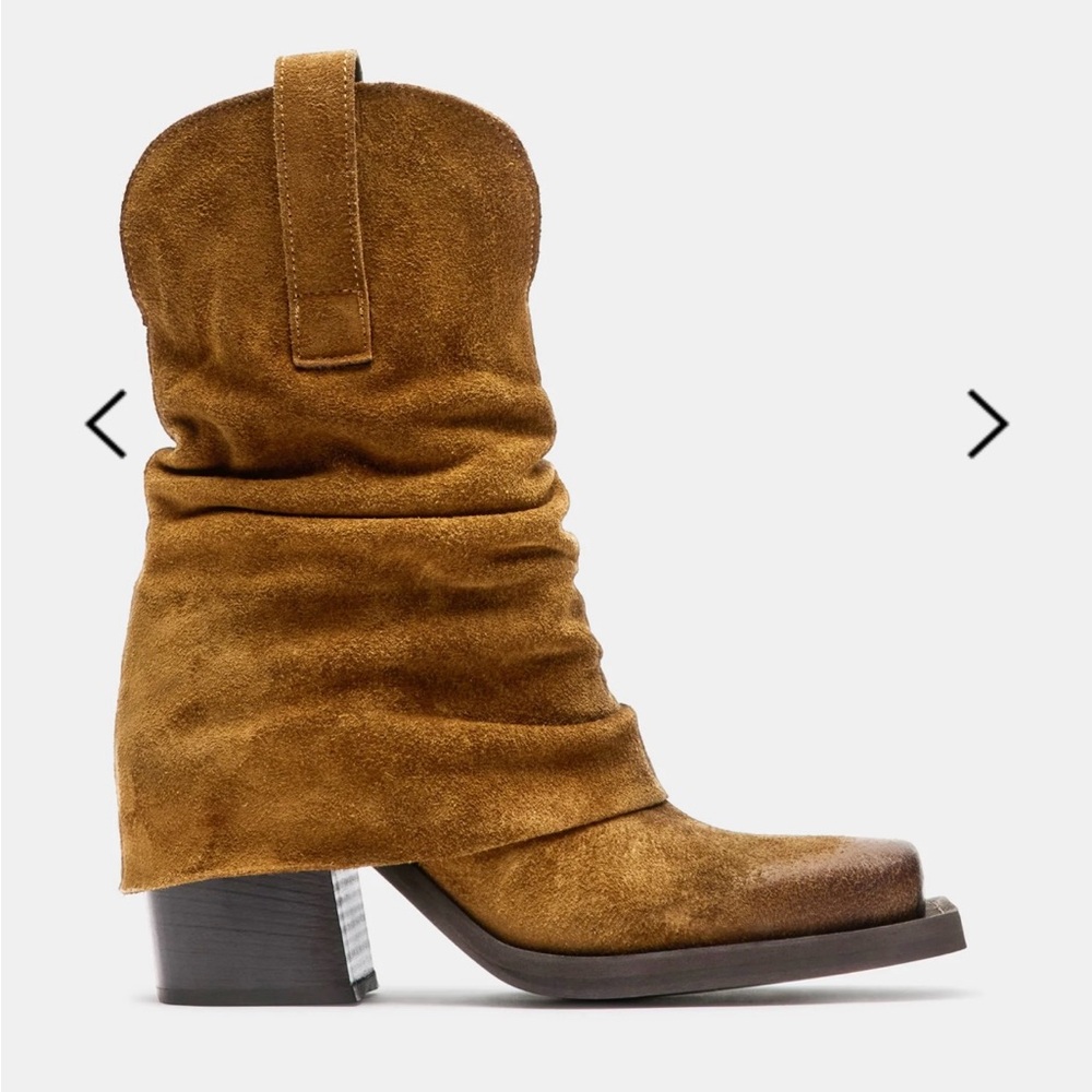 Steve Madden Pia Chestnut Suede Boot / Bootie